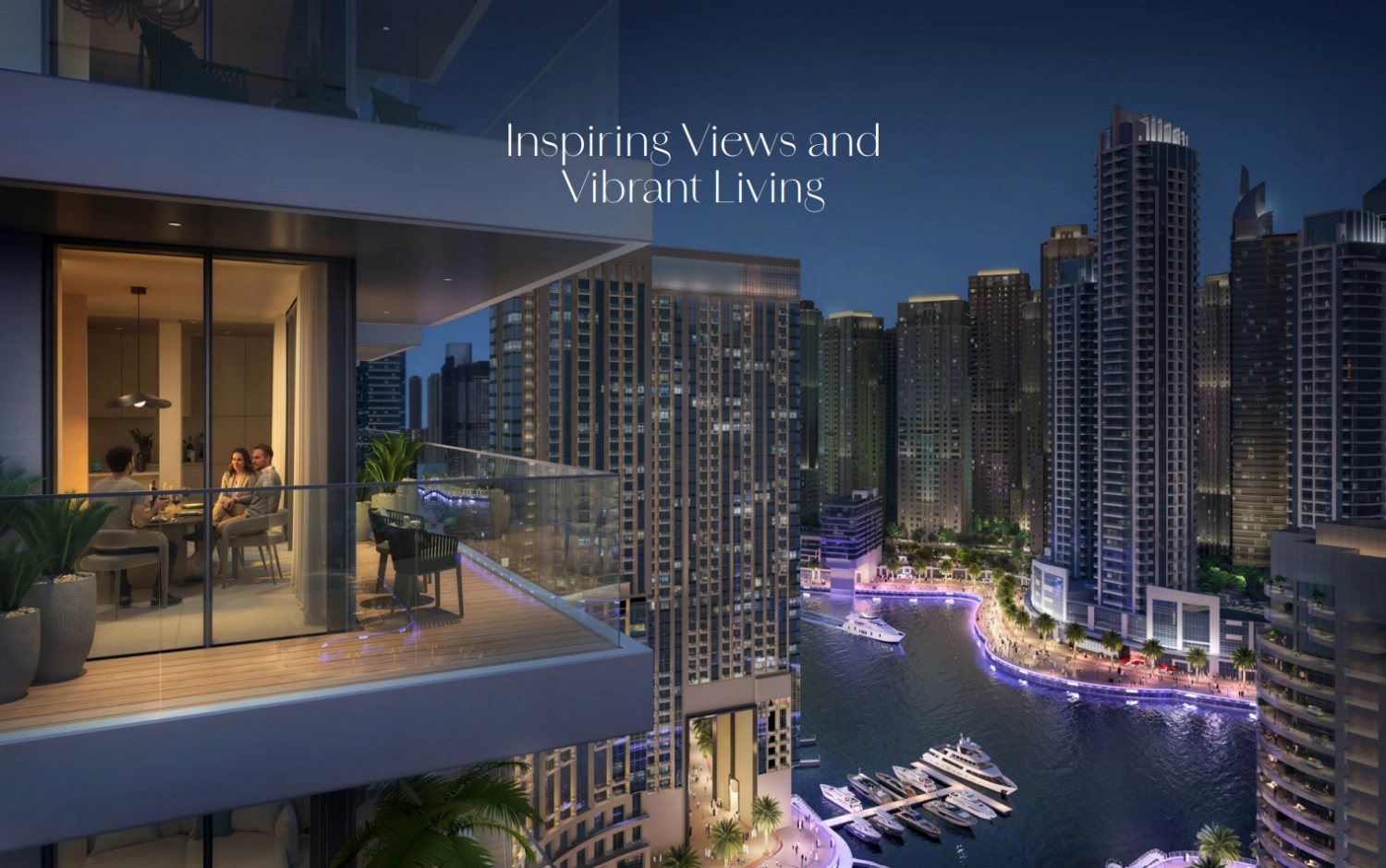3-BR Luxurious Waterfront Living at Dubai Marina